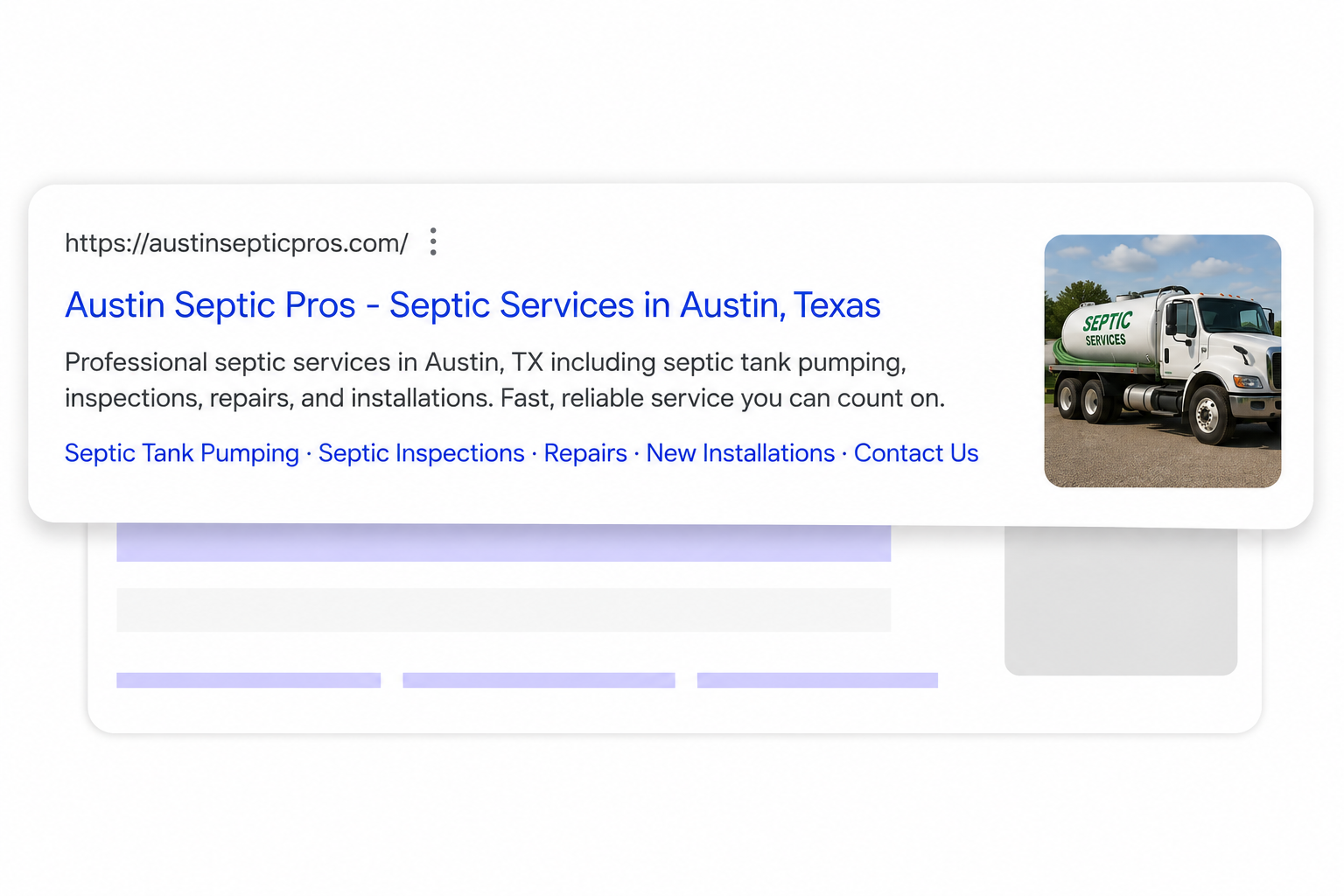 Content strategy dashboard showing keyword clusters and service pages